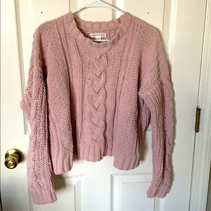 Aeropostale rose sweater